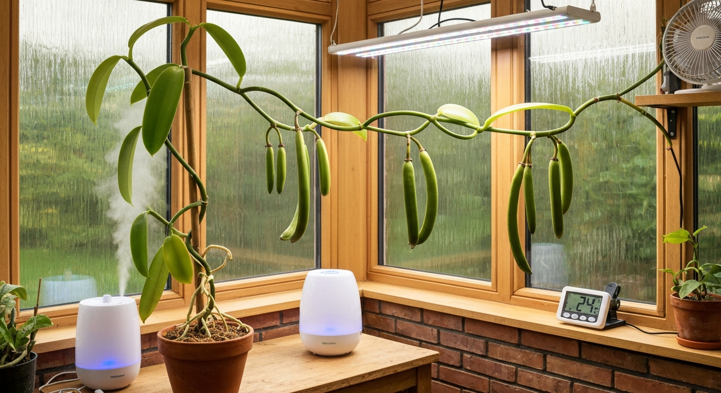 can you grow vanilla in uk